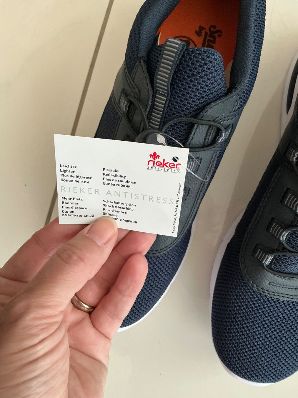 Rieker Herrenschuhe: Rieker Antistress Schuhe Gr.43 – Neu und originalverpackt aus Biel-Benken BL von Sahra1 2