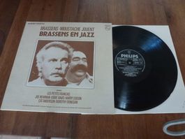 Brassens-Moustache - jouent Brassens en Jazz,   LP Jazz