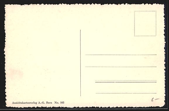 Cartoline postali: AK Mürren, Englische Kirche im Schnee – Usato da Berlin venduto da bartko-reher 1