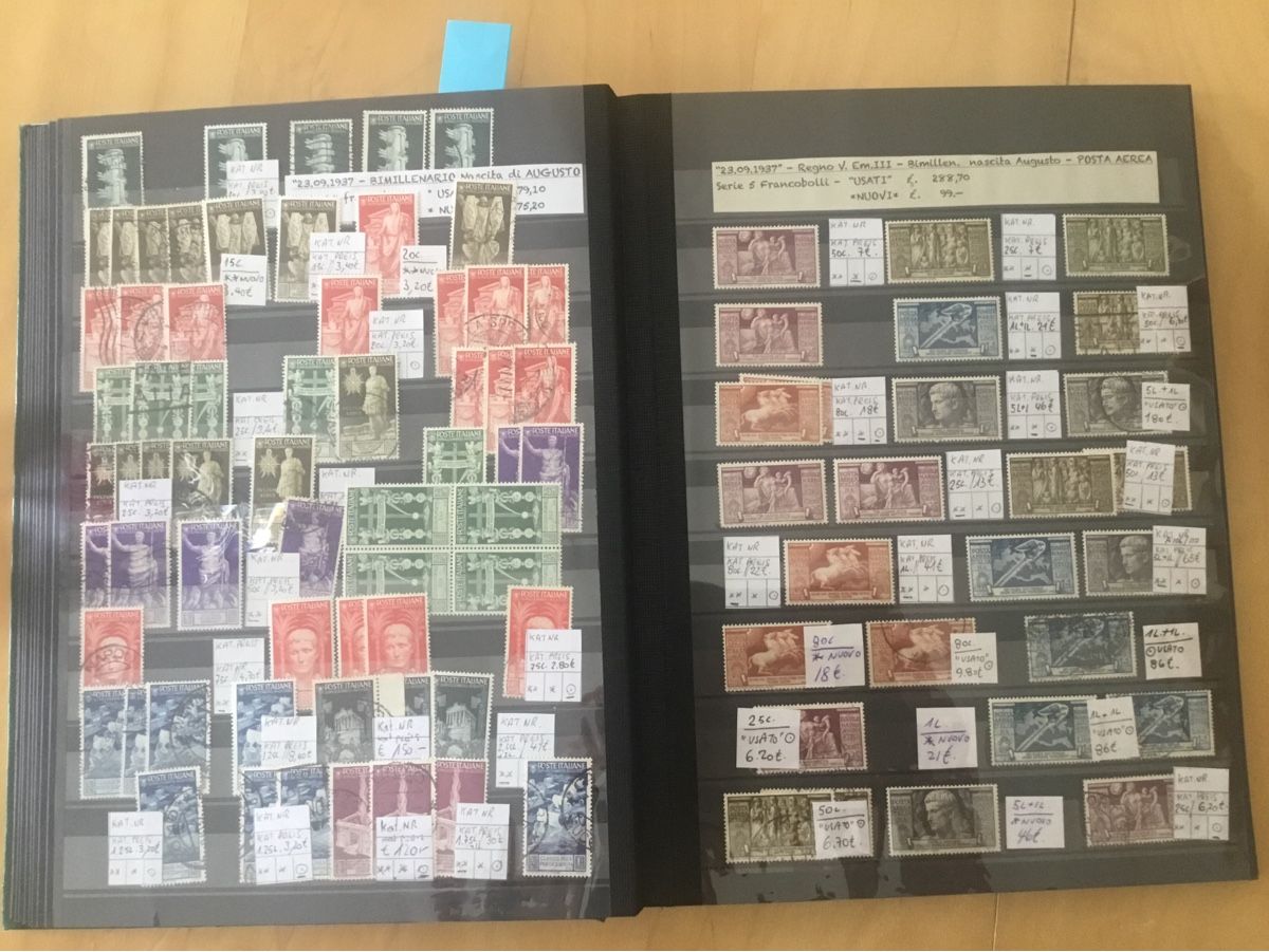 Tutti i francobolli: Lotto 19 Regno Italia – Usato da cassina d'agno venduto da Scorti1961 6
