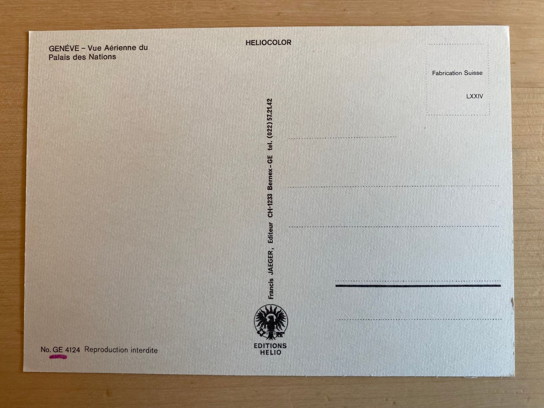 Cartoline postali: AK Genève - Palais des Nations – Nuovo (secondo la descrizione) da deitingen venduto da popcorn02 1