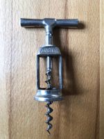 Originaler, antiker Korkenzieher aus Stahl - Vintage Rarität