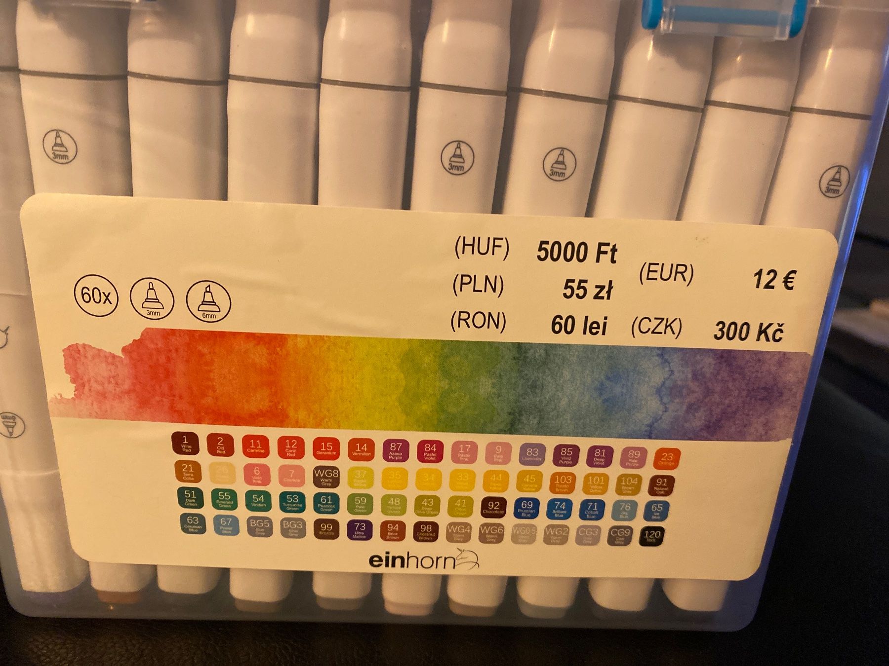 Penna & Evidenziatori: Neu Twin Aquamarker Set 60 Stk. – Nuovo e nell'imballaggio originale da Münsingen venduto da _cocos_ 1
