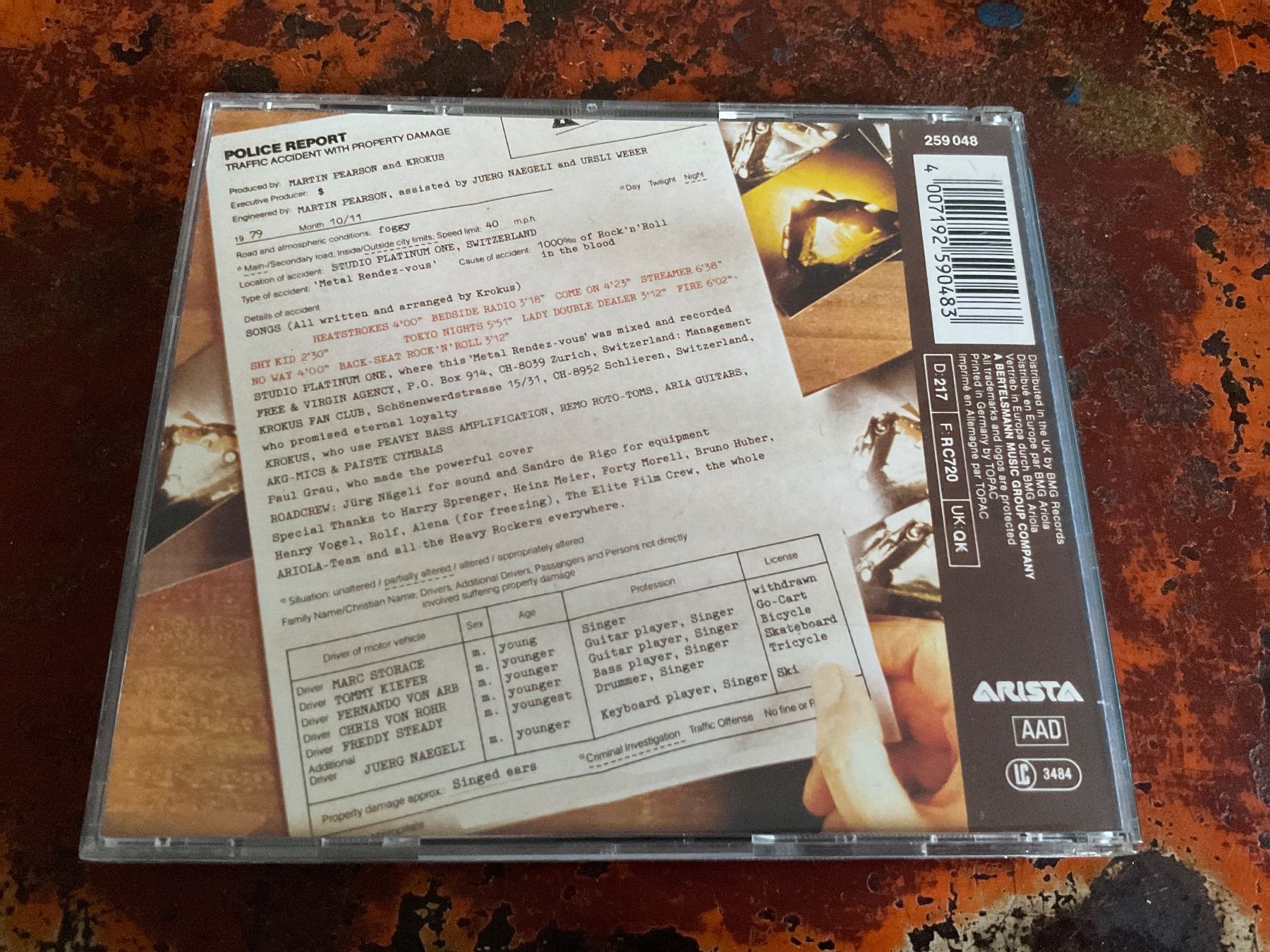 CDs: Krokus Metal rendez-vous CD – Gebraucht aus Delémont von vinylfreak01 1
