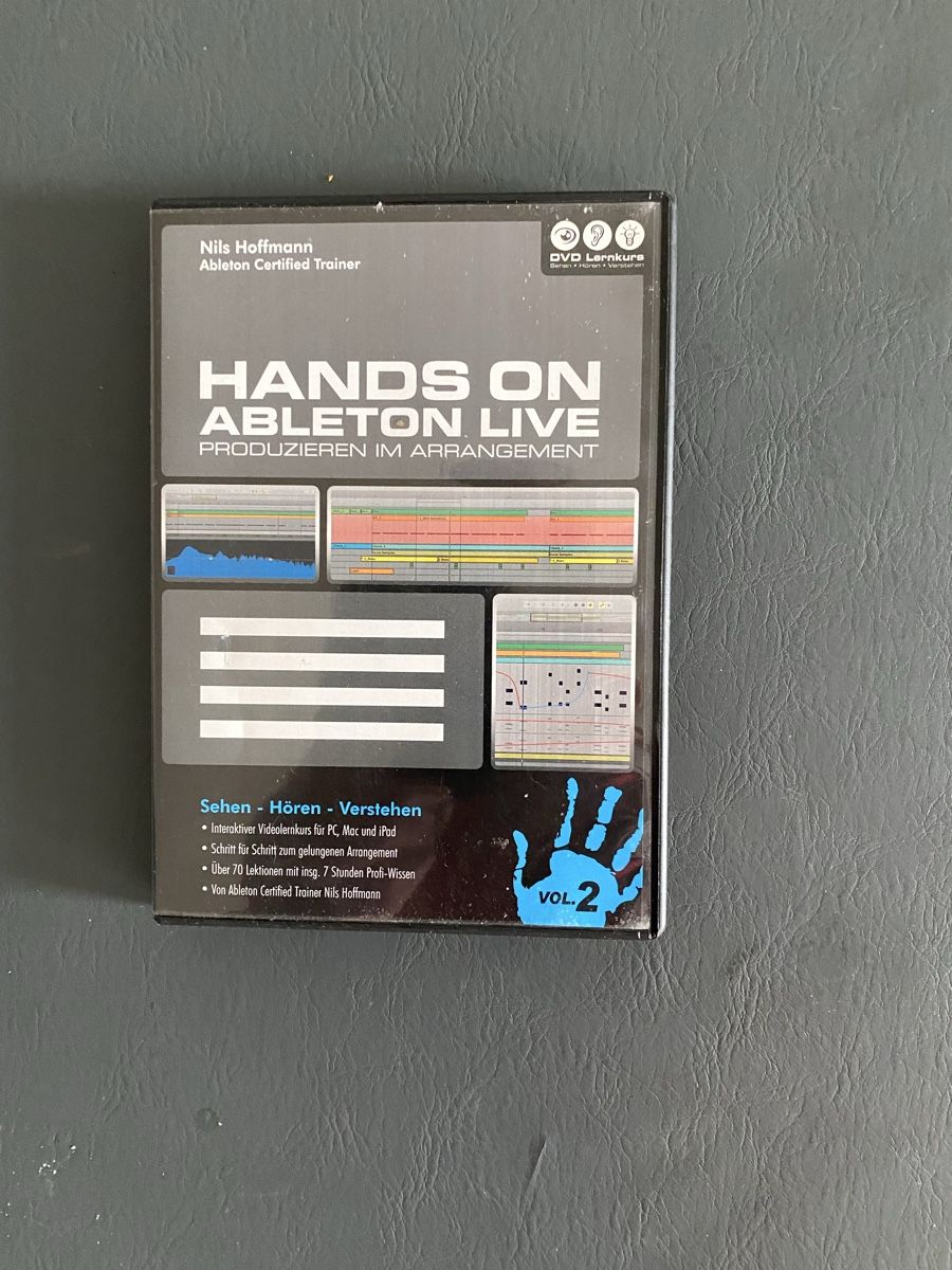 CD: DVD Kurs Nils Hoffmann Hands On Ableton Live Vol 2 – Usato da Oberentfelden venduto da mei_t772 2