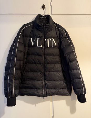Valentino piumino uomo taglia 50 nero VLTN invernale usato