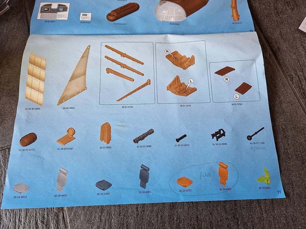 Giocattoli: Playmobil Piratenschiff – Usato da Mettmenstetten venduto da Cam7 3