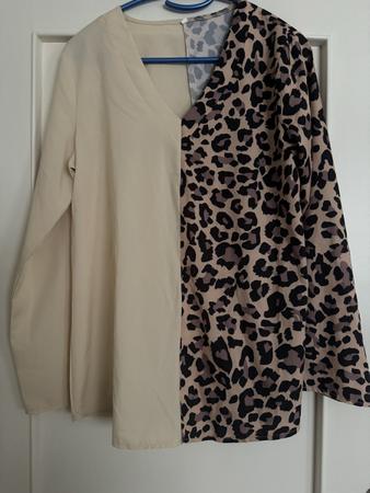 Bluse Leoprint
