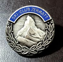 U342E - Alte Brosche   SKI - CLUB - ZERMATT  /  Matterhorn