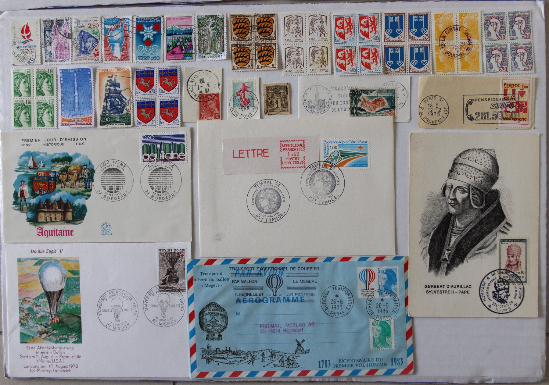Tutti i francobolli: Briefmarken France – Usato da Oberentfelden venduto da lakipul 3