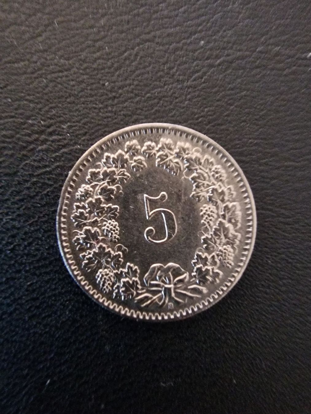Tutti le monete: 5 Rp. Stück Jg. 1962 – Usato da Meiringen venduto da Sarek01 1