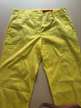 Damen Hose Hugo Boss Gelb Grösse 36 neuwertig