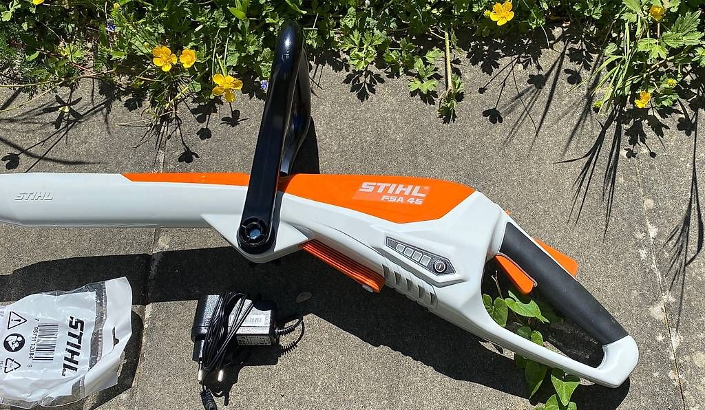 Stihl Tutti gli attrezzi: STIHL FSA 45 Motorsense mit Kunststoff-Messer – Nuovo (secondo la descrizione) da Urdorf venduto da Resumasa 3
