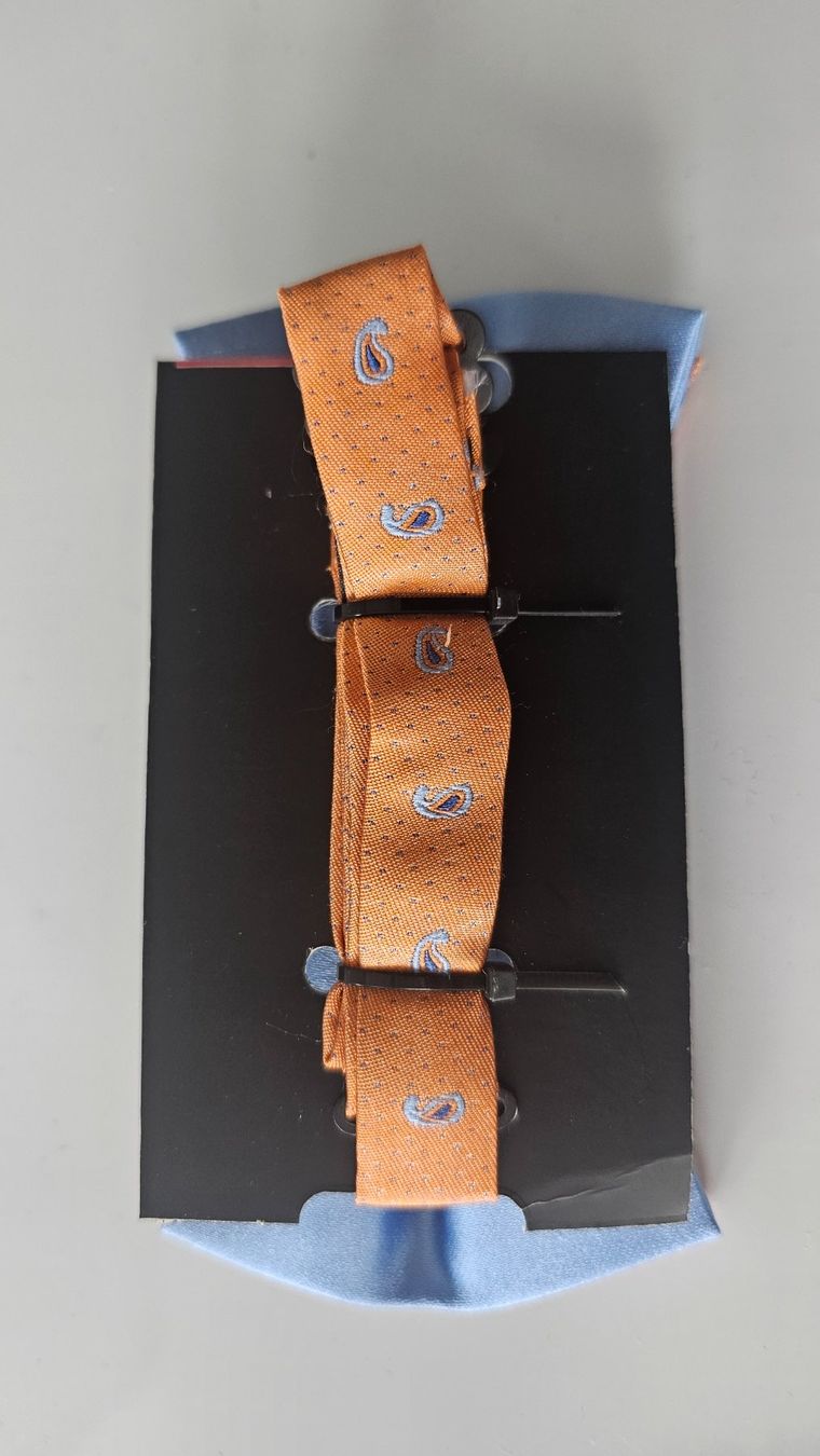 Cravatte: Fliege orange neu u originalverpackt – Nuovo e nell'imballaggio originale da Fehraltorf venduto da herrenaccessoirsking 2