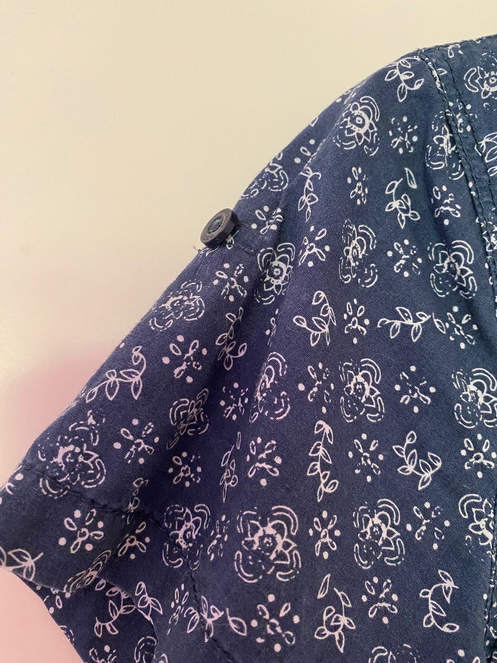 H&M Camicette: Florale Bluse blau Grösse 38 – Usato da Zürich venduto da Wim-Broccoli 3