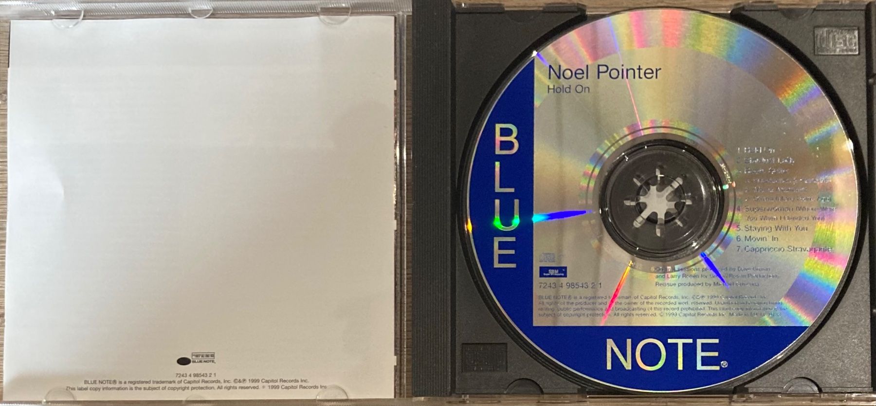 CDs: NOEL POINTER - HOLD ON – D'occasion à Poliez-Pittet par Newtown-Records 2