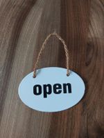 Email / Emaille Schild Open / Closed
