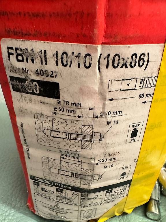 Ancore: Ankerbolzen 10/10 Edelstahl – Usato da Zürich venduto da Cibin 1