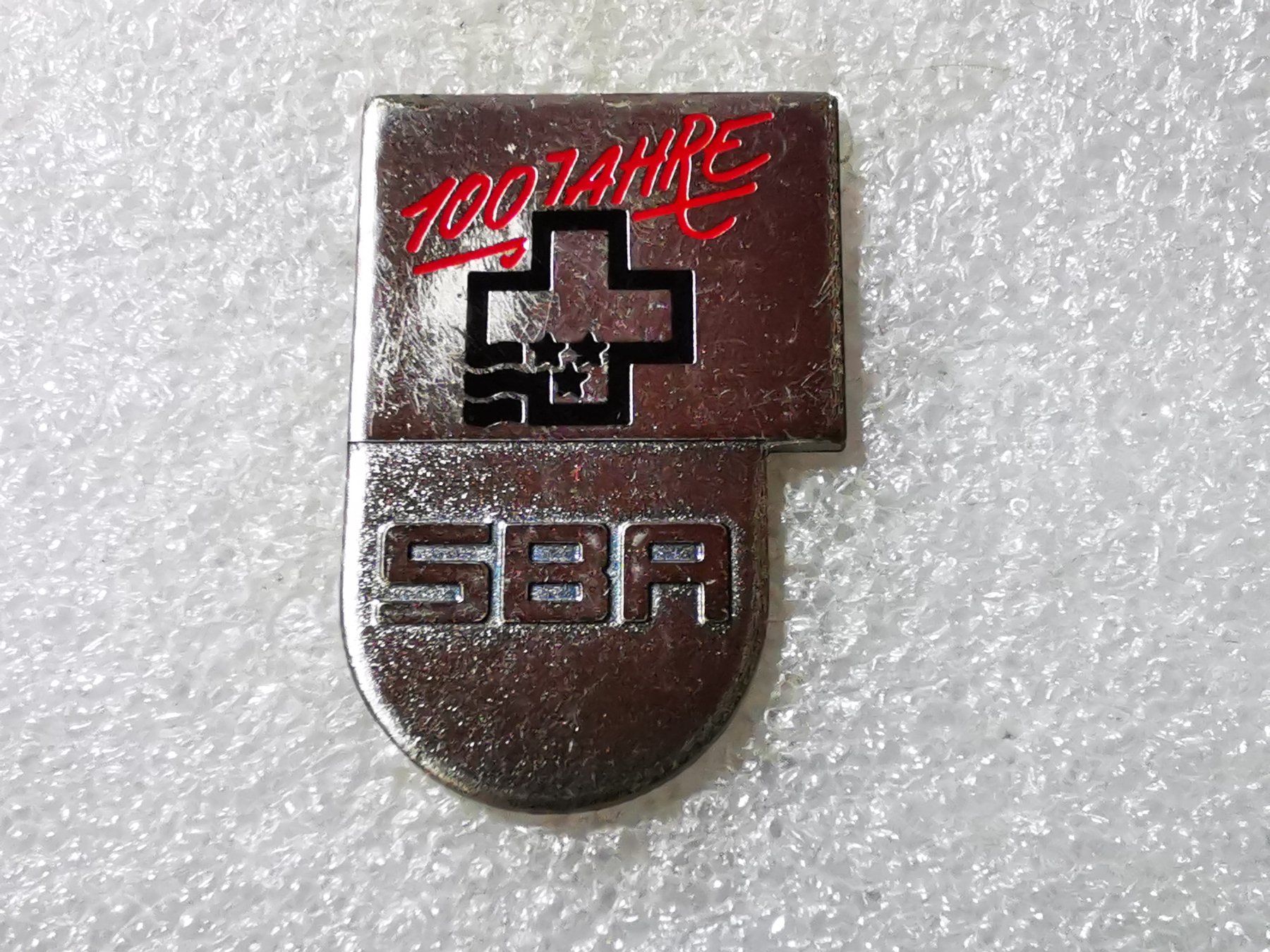 Placchette & Badge: Ansteckpin 78: SBA – Usato da Oppligen venduto da Pin-Fall-Shop
