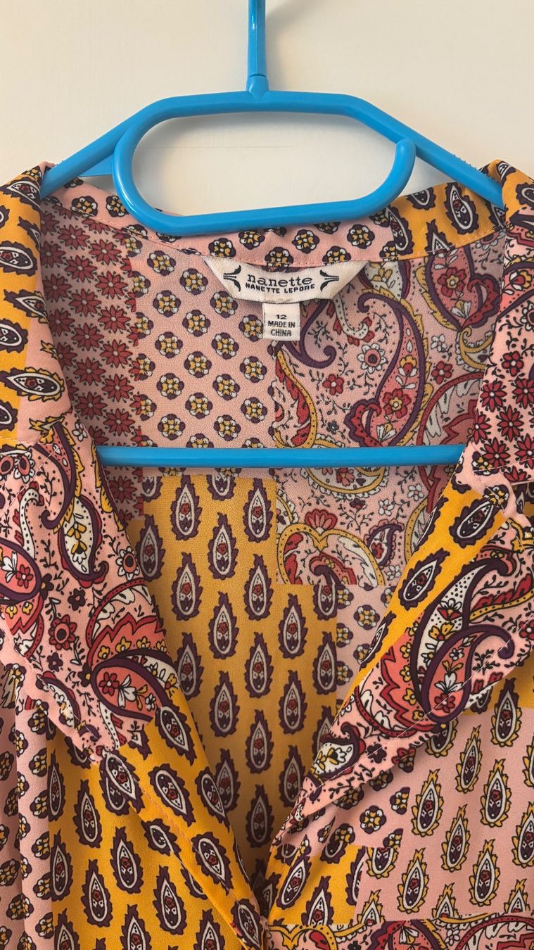 Vestiti: Sommerliches Maxikleid mit Muster, Grösse 40/M, neuwertig – Nuovo (secondo la descrizione) da Ermatingen venduto da mon_ydm2 1