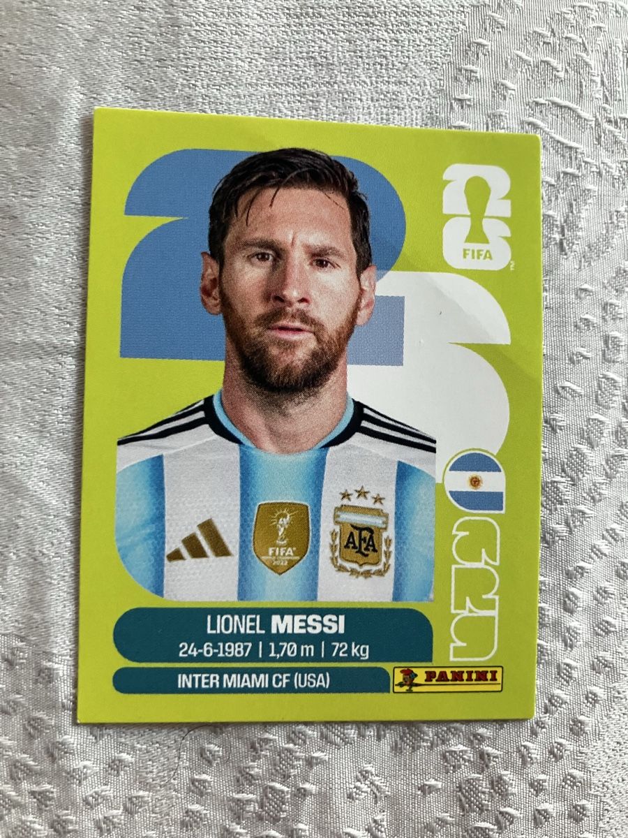 Panini Carte collezionabili: Panini WM 2026 Lionel Messi – Nuovo (secondo la descrizione) da Zürich venduto da Skylar80