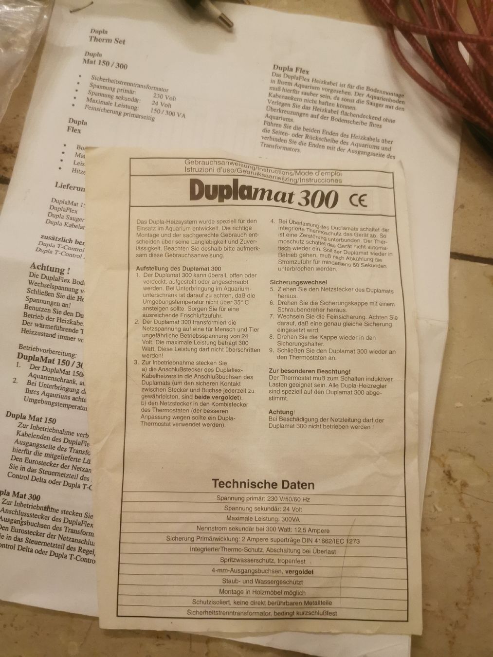 Acquari: Duplamat 300 bodenfluter – Usato da Affoltern am Albis venduto da Nino_Pianezzi 2