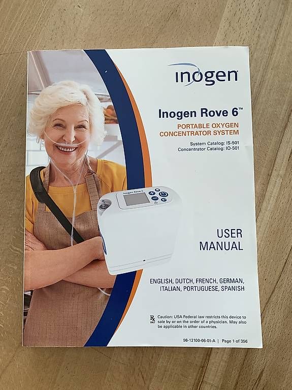 Attrezzature mediche: Portables Sauerstoffgerät Inogen Rove 6 – Usato da Münsingen venduto da Belpbergstrasse67 2