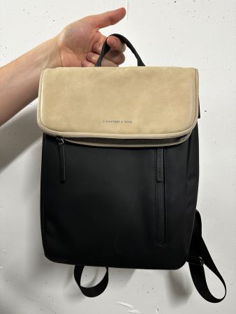 Kapten & Son backpack black/beige – good condition