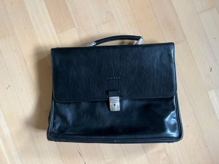 Ledertasche, neu