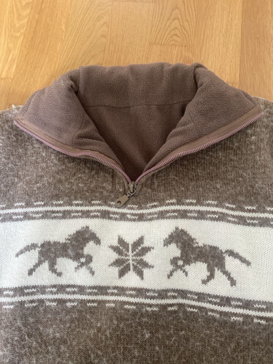 Pulls & Sweat-shirts: Wollpullover mit Fleeceinnenfutter, Grösse S – D'occasion à Birmenstorf AG par Midget0 1