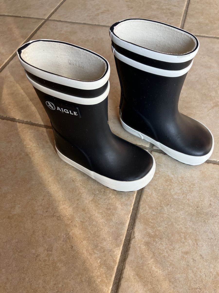 Scarpe per ragazzi: Bottes pluie Aigle 19 – Usato da Cerniaz VD venduto da estel_lev