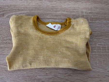 Wolle Seide Body Langarm Grösse 62/68