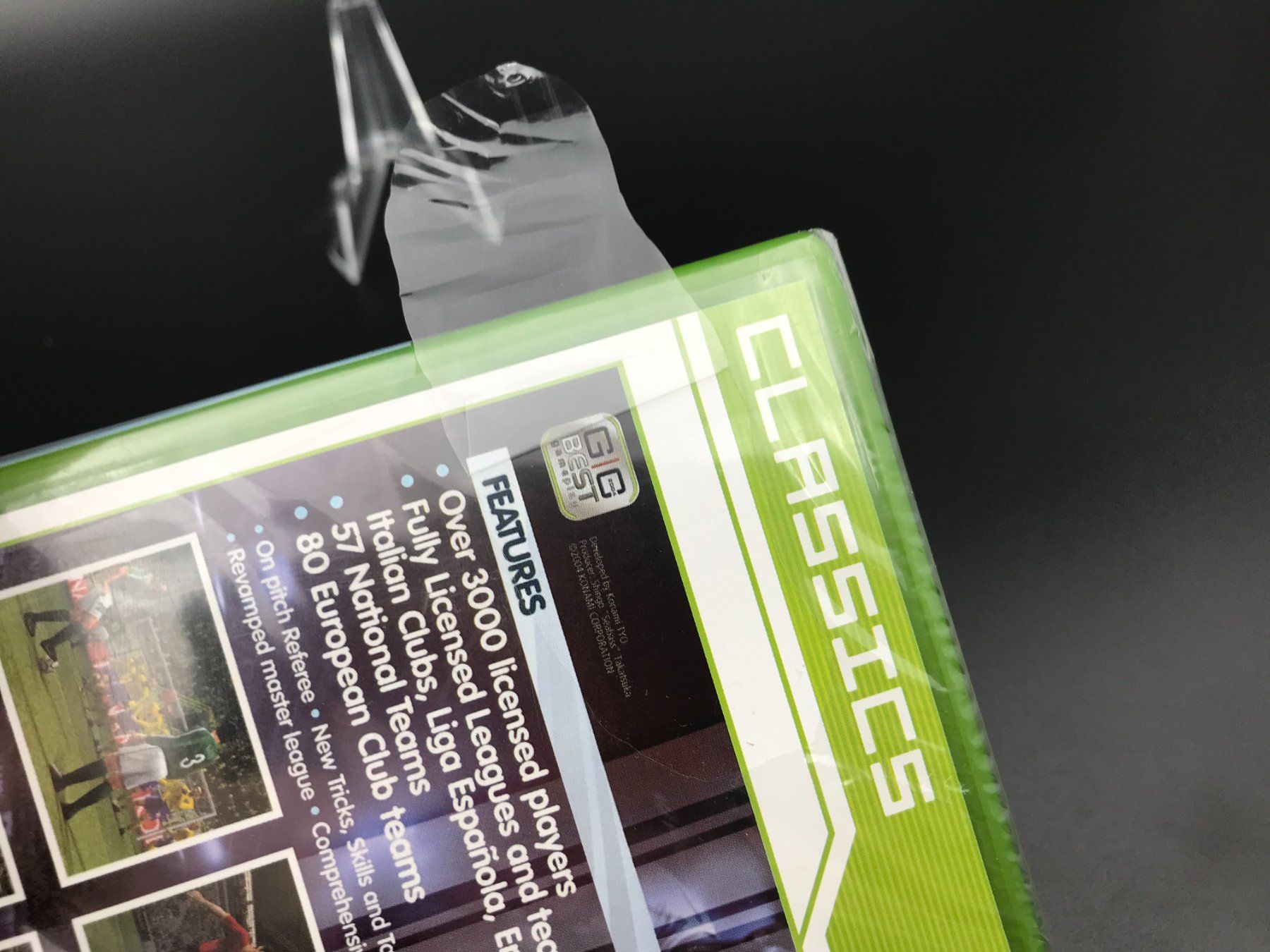 Microsoft Giochi: Pro Evolution Soccer 4 Xbox Sealed EN/UK – Nuovo e nell'imballaggio originale da Hagendorn venduto da Pokecollectorch 8