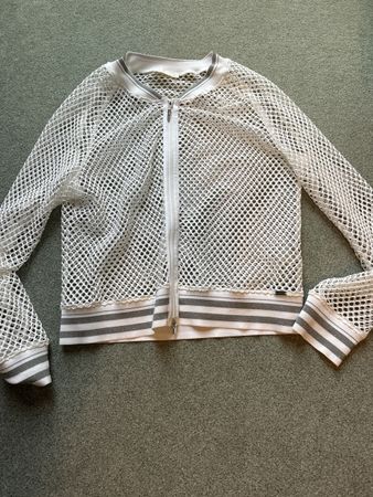 Airfield  Netzjacke,Weiss, Grösse 42