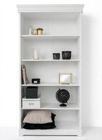 Klassisches Bücherregal PL2050B aus Holz im Landhausstil