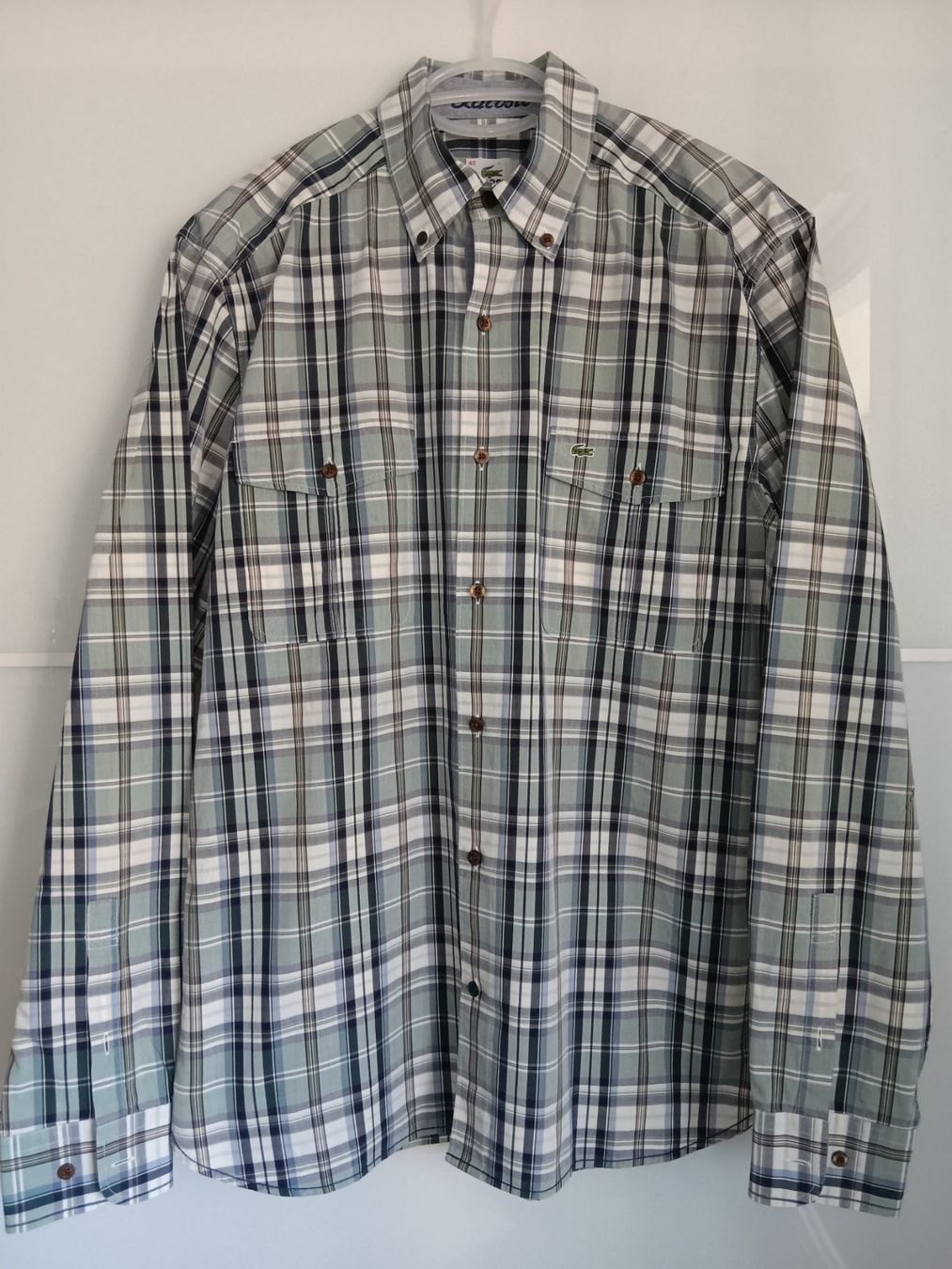 Lacoste Camicie: LACOSTE Chemise manches longues taille 40 – Usato da Cossonay-Ville venduto da Les_1001_perles 2