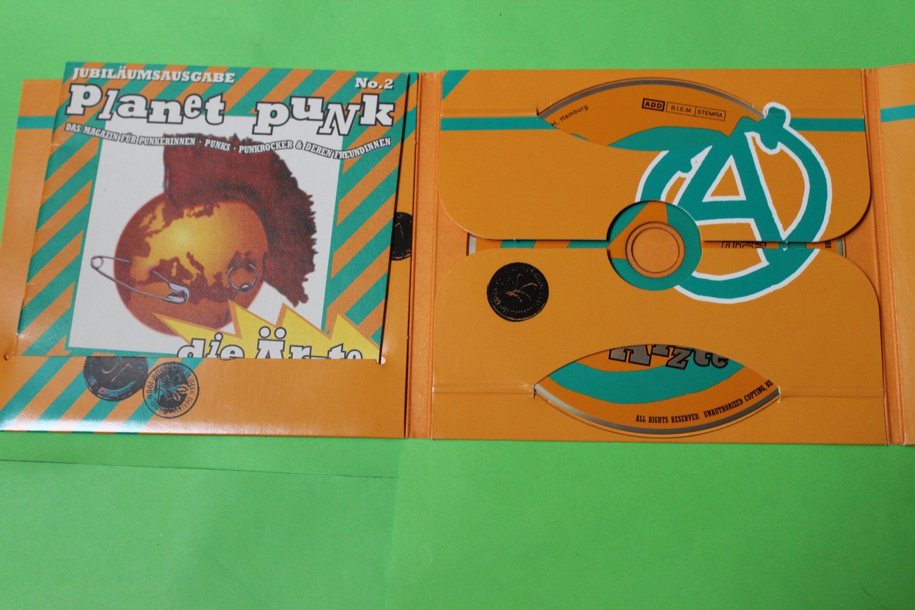 CDs: DIE ÄRZTE - PLANET PUNK 1995 – Gebraucht aus Tübach von JamesStone 3