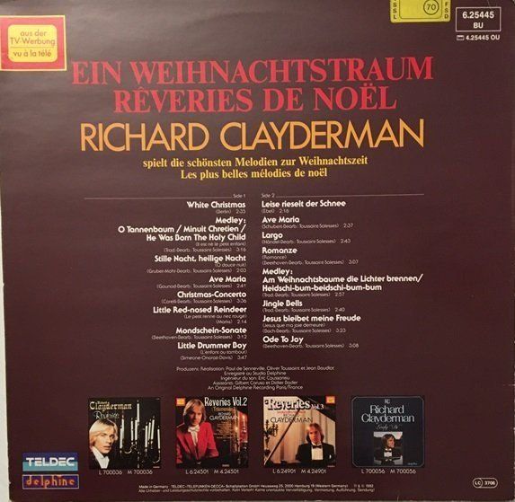 Dischi in vinile: 6x LPs Richard Clayderman – Usato da Grüningen venduto da azulmarron 6