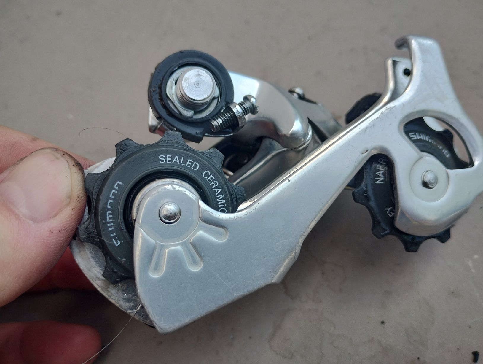 Ersatzteile: Shimano XTR RD-M910 Schaltwerk Vintage – Gebraucht aus Oetwil am See von Kukuxumusu 1