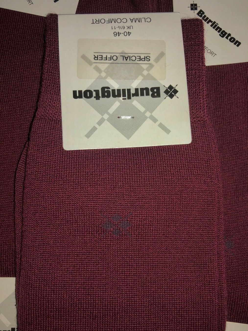 Burlington Calze: Herren Socken Burlington/ 25Fr.- – Nuovo e nell'imballaggio originale da Zumikon venduto da DamenFashionShop 1