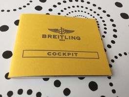 BREITLING COCKPIT OPERATING INSTRUCTIONS