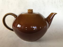 Teekrug Vintage Rössler ? Teekrug Porzellan braun Geschirr