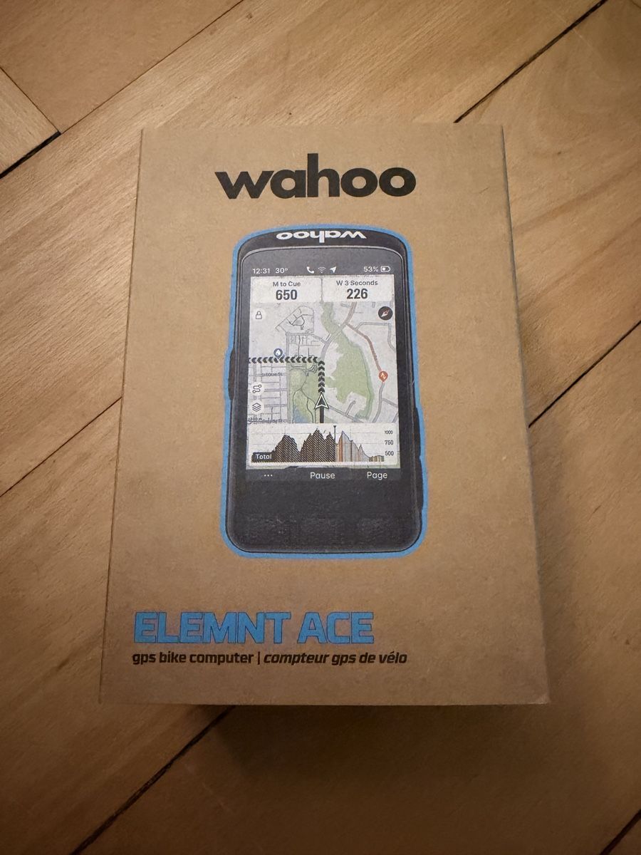 Computer & Strumenti di misurazione: Wahoo Element Ace – Nuovo e nell'imballaggio originale da Biel/Bienne venduto da moritz036