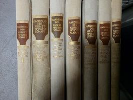 7 x Handbuch der Kunstwissenschaft
