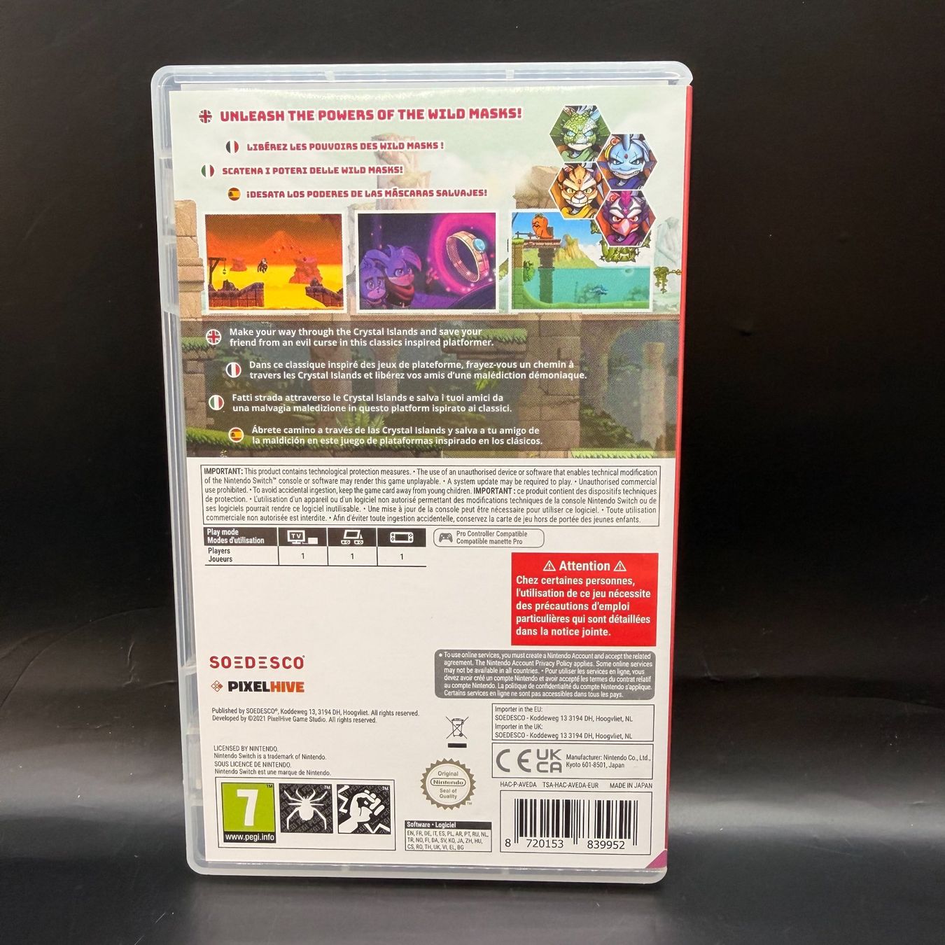 Nintendo Spiele: Kaze and the Wild Masks Switch – Gebraucht aus Düdingen von Nerdworld 1