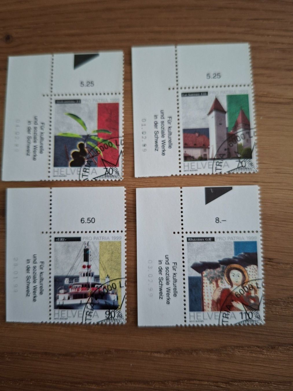 Tutti i francobolli: Marken Pro Patria 1999 – Nuovo (secondo la descrizione) da Hinterkappelen venduto da 1399