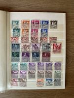 Schweiz - kleine Sammlung auf 7 Seiten 