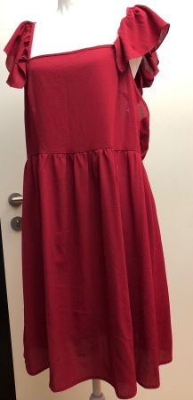 Kleid Curve Shein rot, Gr. 1XL