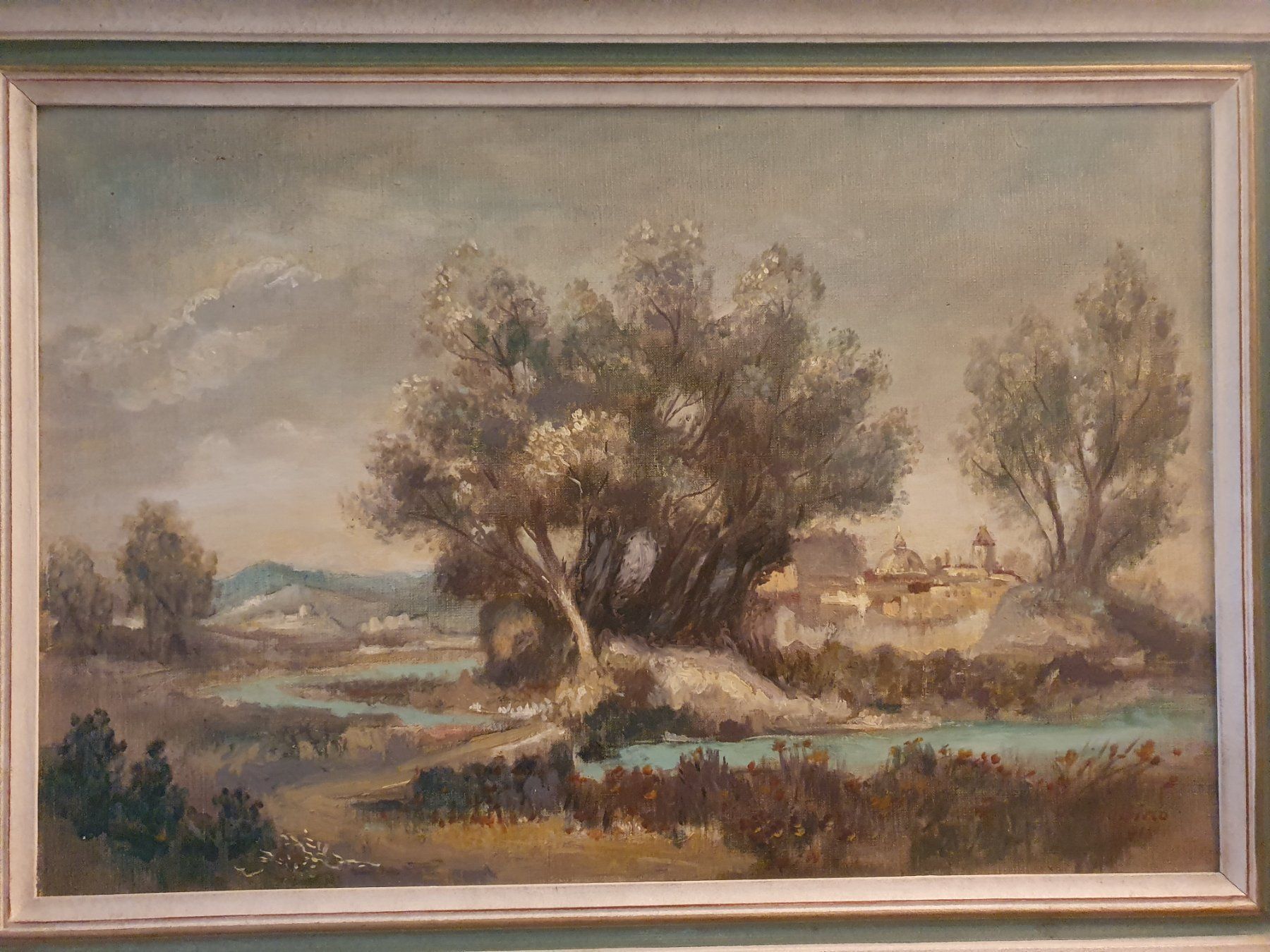 Tableaux: Landschaftsbild signiert Gio Gino – D'occasion à Hombrechtikon par mincky 2
