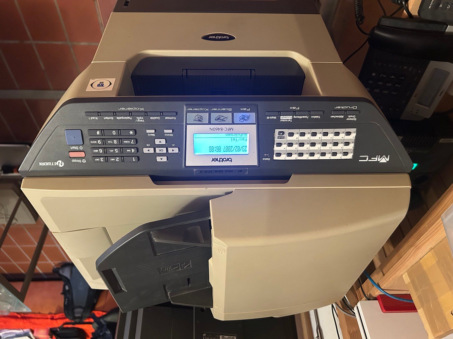 Brother Stampanti: Drucker Multifunktion Brother MFC 8460N – Usato da Hofstetten SO venduto da bslmn
